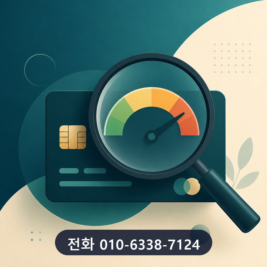 무직자 신용카드 현금화 한도 확인 이미지 · 문의 010-6338-7124